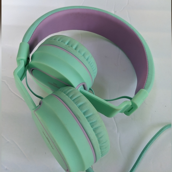 Kanen I35 Foldable Headphones, purple/blue - Picture 3 of 6
